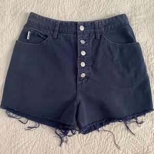 BONGO High waisted Denim Cutoff Shorts